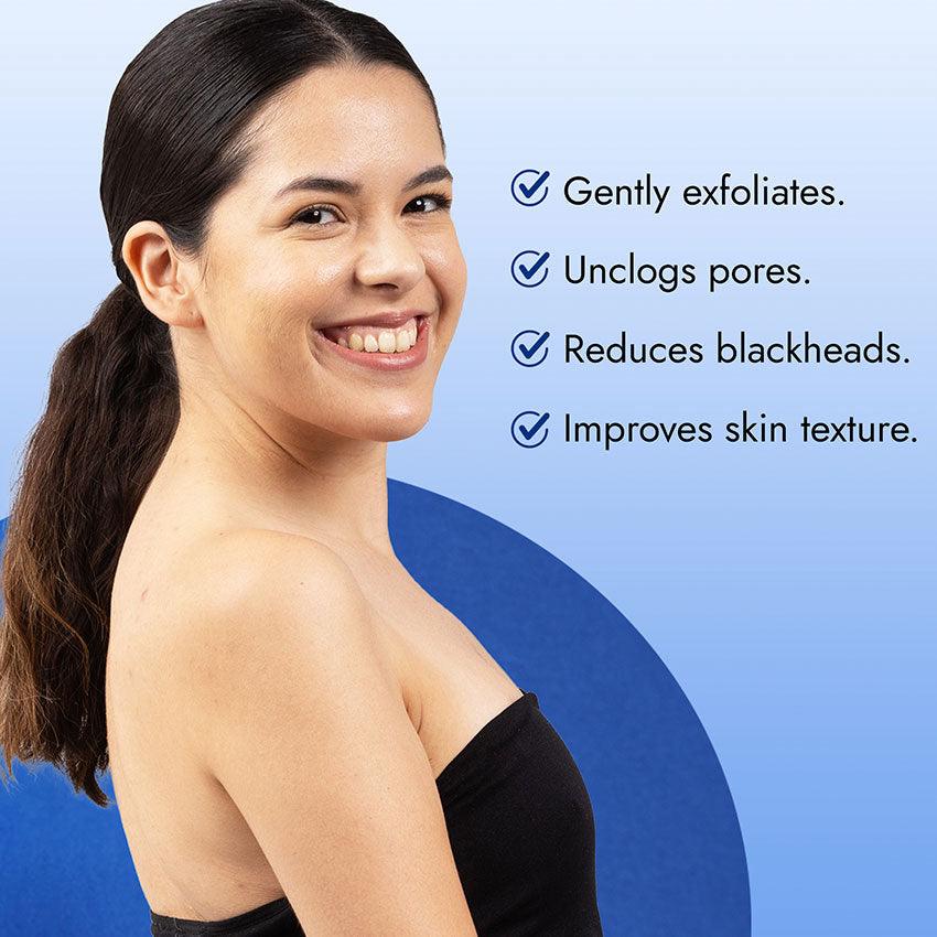 after of acne-prone skin using Exfolify Cleanser